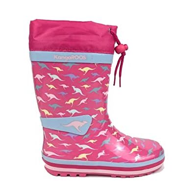KangaROOS K-Rain Botte de Pluie, Fandango Pink, 34 EU - Publicité KangaROOS K-Rain Botte de Pluie, Fandango Pink, 34 EU - Publicité