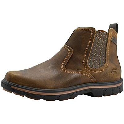 Skechers Relaxed Fit Segment Dorton Chaussures à coupe décontractée pour homme, bottines, marron, 9.5 X-Wide - Publicité Skechers Relaxed Fit Segment Dorton Chaussures à coupe décontractée pour homme, bottines, marron, 9.5 X-Wide - Publicité