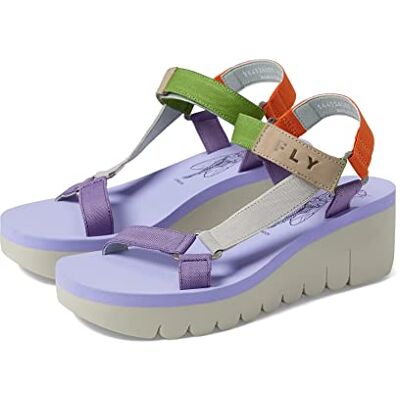 Fly London Femme Yefa726fly Sandale, Multicolor Viola, 36 EU - Publicité Fly London Femme Yefa726fly Sandale, Multicolor Viola, 36 EU - Publicité