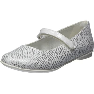 Primigi Mary Jane Flat, Bianco, 0 UK Enfant, Blanc, 16 EU - Publicité Primigi Mary Jane Flat, Bianco, 0 UK Enfant, Blanc, 16 EU - Publicité