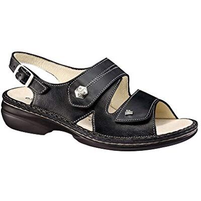 Finn Comfort Femme Milos Bride de Cheville, Noir, 38 EU - Publicité Finn Comfort Femme Milos Bride de Cheville, Noir, 38 EU - Publicité
