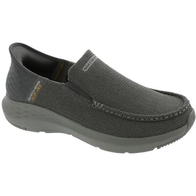 Skechers Homme Parson-Ralven 204804 Mocassin, Gris, 42.5 EU Large - Publicité Skechers Homme Parson-Ralven 204804 Mocassin, Gris, 42.5 EU Large - Publicité