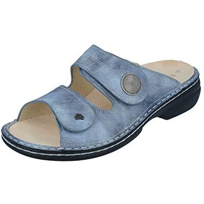 Finn Comfort Femme Sansibar Sandales Ouvertes, Bleu, 37 EU - Publicité Finn Comfort Femme Sansibar Sandales Ouvertes, Bleu, 37 EU - Publicité