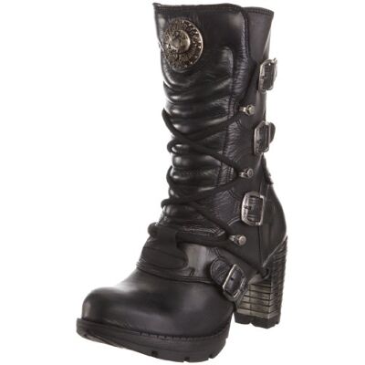 New Rock M.tr003-s1, Bottes Hautes Femme, Noir (Negro 001), 42 EU - Publicité New Rock M.tr003-s1, Bottes Hautes Femme, Noir (Negro 001), 42 EU - Publicité