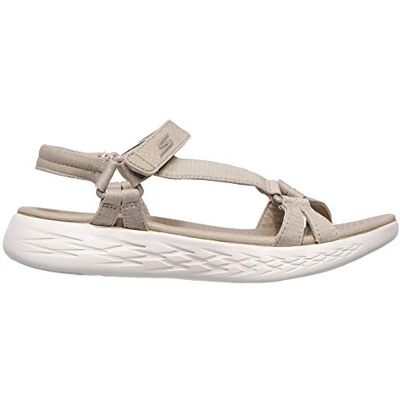 Skechers On-the-go 600 Brilliancy Sandales sportives pour femme, naturel, 35 EU - Publicité Skechers On-the-go 600 Brilliancy Sandales sportives pour femme, naturel, 35 EU - Publicité