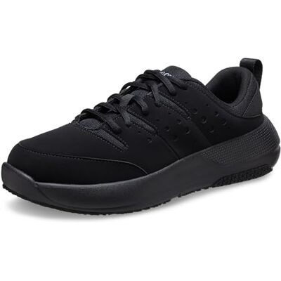 Crocs Homme on The Clock Work Sneaker M Chaussures, Triple Black, 45/46 EU - Publicité Crocs Homme on The Clock Work Sneaker M Chaussures, Triple Black, 45/46 EU - Publicité