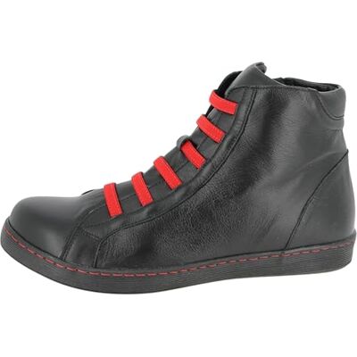 Andrea Conti Baskets Montantes pour Femme, Noir Piment, 40 EU - Publicité Andrea Conti Baskets Montantes pour Femme, Noir Piment, 40 EU - Publicité