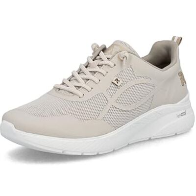 Rieker Chaussures à Lacets pour Femmes M8551, Pointure:38 EU, La Couleur:Beige - Publicité Rieker Chaussures à Lacets pour Femmes M8551, Pointure:38 EU, La Couleur:Beige - Publicité