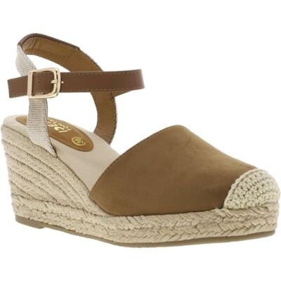 TOM TAILOR Sandales compensées pour femme , Dksand, 40 EU - Publicité TOM TAILOR Sandales compensées pour femme , Dksand, 40 EU - Publicité