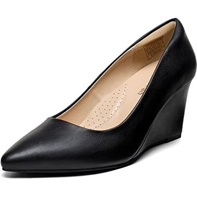 DREAM PAIRS Escarpins Femme Chaussures Habillées à Talons Classique pour Dame Mariage,Size 41,Noir,SDPU2202W-E - Publicité DREAM PAIRS Escarpins Femme Chaussures Habillées à Talons Classique pour Dame Mariage,Size 41,Noir,SDPU2202W-E - Publicité