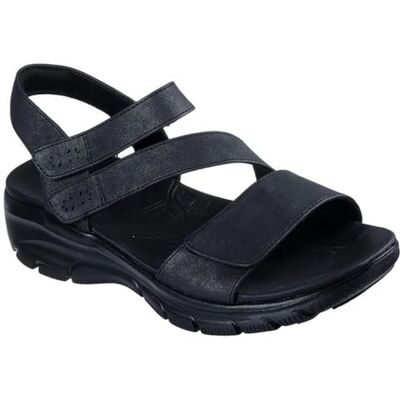 Skechers CONFORTABLE SANDALE AJUSTABLE FEMME BAYSHORE ALL DAY CHIC NOIR talla numeric_38 - Publicité Skechers CONFORTABLE SANDALE AJUSTABLE FEMME BAYSHORE ALL DAY CHIC NOIR talla numeric_38 - Publicité