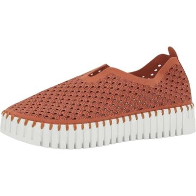 ILSE JACOBSEN HORNBAEK Chaussures compensées à enfiler pour femme, Brique légère, 40.5 EU - Publicité ILSE JACOBSEN HORNBAEK Chaussures compensées à enfiler pour femme, Brique légère, 40.5 EU - Publicité