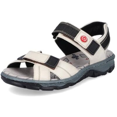 Rieker Sandales pour femme 68851, Blanc., 36 EU - Publicité Rieker Sandales pour femme 68851, Blanc., 36 EU - Publicité