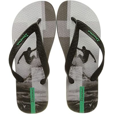 Ipanema Garçon Classic X Kids, Noir, blanc, vert, 27.5 EU Étroit - Publicité Ipanema Garçon Classic X Kids, Noir, blanc, vert, 27.5 EU Étroit - Publicité