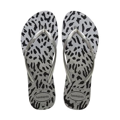 Havaianas Tongs pour femme léopard Slim Animals, gris, 40.5/42 EU - Publicité Havaianas Tongs pour femme léopard Slim Animals, gris, 40.5/42 EU - Publicité