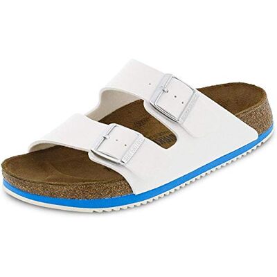 Birkenstock Sandales Arizona Superlauf, Blanc 230124, 41 EU - Publicité Birkenstock Sandales Arizona Superlauf, Blanc 230124, 41 EU - Publicité