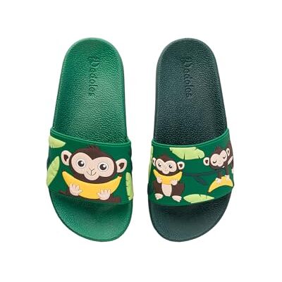 Dedoles Chaussure Homme Femme & Enfants Sandales Antidérapant designs amusants Livre Pizza Café Renard Lama Cadeau, Couleur: Singe dans la jungle, Taille: 32 EU - Publicité Dedoles Chaussure Homme Femme & Enfants Sandales Antidérapant designs amusants Livre Pizza Café Renard Lama Cadeau, Couleur: Singe dans la jungle, Taille: 32 EU - Publicité