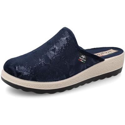 Fly Flot Femme Ciabatta Donna Colori Cangianti, Sottopiede in Panno Antishock Sandale Glissante, Bleu, 39 EU - Publicité Fly Flot Femme Ciabatta Donna Colori Cangianti, Sottopiede in Panno Antishock Sandale Glissante, Bleu, 39 EU - Publicité