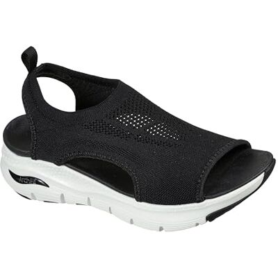Skechers Women's Arch Fit City Catch Sandal, Noir, 39 EU - Publicité Skechers Women's Arch Fit City Catch Sandal, Noir, 39 EU - Publicité