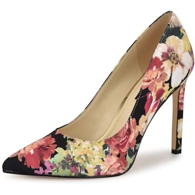 Nine West Escarpins Robe Tatiana Femme, Noir Automne Floral Multi 009, 38.5 EU - Publicité Nine West Escarpins Robe Tatiana Femme, Noir Automne Floral Multi 009, 38.5 EU - Publicité