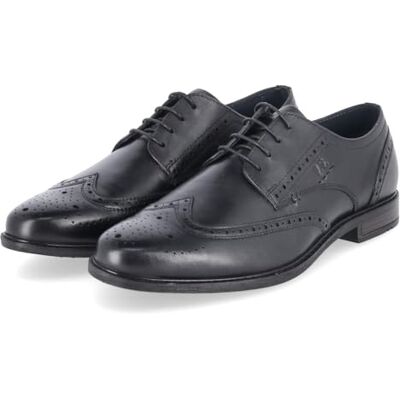 Josef Seibel Chaussures à lacets en cuir lisse pour homme Noir Pointure 40, Noir , 46 EU - Publicité Josef Seibel Chaussures à lacets en cuir lisse pour homme Noir Pointure 40, Noir , 46 EU - Publicité