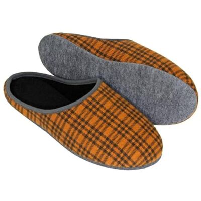Pantoffelmann Pantoufles en Poil de Chameau Semelle en Feutre 48 EU - Publicité Pantoffelmann Pantoufles en Poil de Chameau Semelle en Feutre 48 EU - Publicité