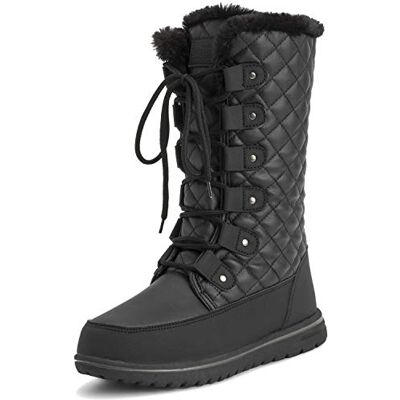 Polar Boot Femmes Grand Durable Fausse Fourrure Hiver Pluie Neige Imperméable De Plein Air Veau Bottes 8 BLK41 AYC0533 - Publicité Polar Boot Femmes Grand Durable Fausse Fourrure Hiver Pluie Neige Imperméable De Plein Air Veau Bottes 8 BLK41 AYC0533 - Publicité