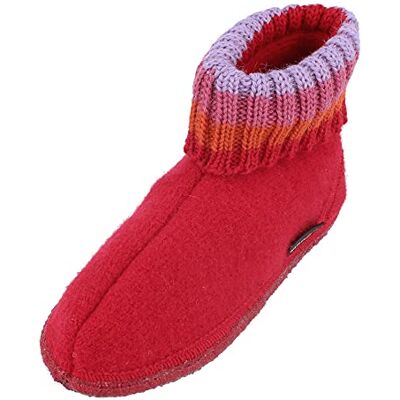 Haflinger Paul , Chaussons mixte adulte Rouge (Rouge-V.1), 40 EU - Publicité Haflinger Paul , Chaussons mixte adulte Rouge (Rouge-V.1), 40 EU - Publicité
