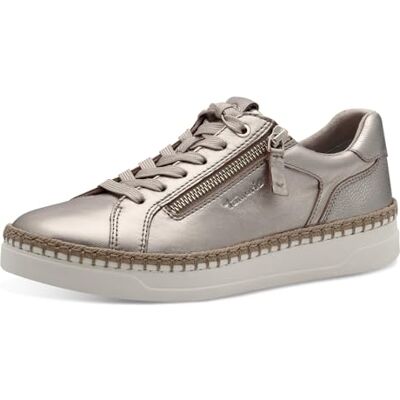 Tamaris Chaussures d'affaires pour femme, chaussures à lacets, semelle intérieure amovible, doublure confortable, or, 38 EU - Publicité Tamaris Chaussures d'affaires pour femme, chaussures à lacets, semelle intérieure amovible, doublure confortable, or, 38 EU - Publicité