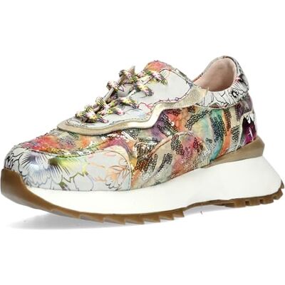 Laura Vita Baskets Laura Vita TELLAO 06 Femme Beige - Publicité Laura Vita Baskets Laura Vita TELLAO 06 Femme Beige - Publicité