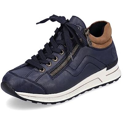 Rieker - N1400-14 - Bleu - EU 43 - Sneaker - Publicité Rieker - N1400-14 - Bleu - EU 43 - Sneaker - Publicité