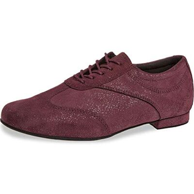 Diamant Femmes Chaussures de Danse Suède Bordeaux 1,2 cm Micro-Heel Taille: UK 4,5 - Publicité Diamant Femmes Chaussures de Danse Suède Bordeaux 1,2 cm Micro-Heel Taille: UK 4,5 - Publicité