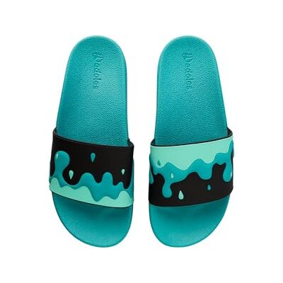 Dedoles Chaussure Homme Femme & Enfants Sandales Antidérapant designs amusants Livre Pizza Café Renard Lama Cadeau, Couleur: Gouttes turquoises, Taille: 36 EU - Publicité Dedoles Chaussure Homme Femme & Enfants Sandales Antidérapant designs amusants Livre Pizza Café Renard Lama Cadeau, Couleur: Gouttes turquoises, Taille: 36 EU - Publicité