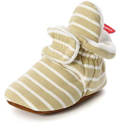 Morbuy Chaussures Bébés, Unisexe Enfants Filles Nouveau Né Toddler Fond Mou Coton Impression de rayures Antidérapant Premières Pas Chaussures Marcheurs (Rayures jaunes,3 / 13cm / 12-18 mois) - Publicité Morbuy Chaussures Bébés, Unisexe Enfants Filles Nouveau Né Toddler Fond Mou Coton Impression de rayures Antidérapant Premières Pas Chaussures Marcheurs (Rayures jaunes,3 / 13cm / 12-18 mois) - Publicité