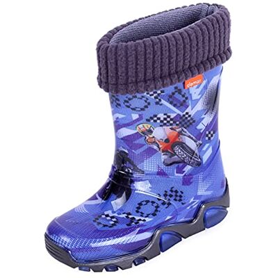 DEMAR Bottes En Caoutchouc Enfant doublées STORMER LUX Motorbike 26/27 EU - Publicité DEMAR Bottes En Caoutchouc Enfant doublées STORMER LUX Motorbike 26/27 EU - Publicité