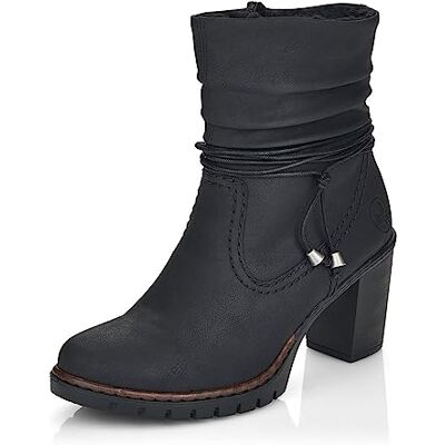 Rieker Femme Bottines Y2591, Dame Bottines,Bottillons,Bottes,Botte,Demi-Botte,Chaussure de Transition,Chaussure d'hiver,Noir (Schwarz / 01),36 EU / 3.5 UK - Publicité Rieker Femme Bottines Y2591, Dame Bottines,Bottillons,Bottes,Botte,Demi-Botte,Chaussure de Transition,Chaussure d'hiver,Noir (Schwarz / 01),36 EU / 3.5 UK - Publicité