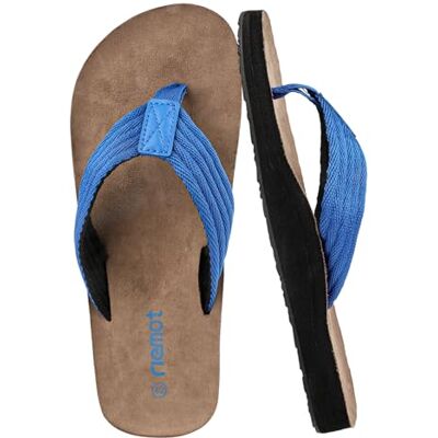 riemot Tongs Homme Confortables – Sandales Légeres, Antidérapantes, Tong Chaussures Été avec Support de Voûte Plantaire, Idéal Tongues pour Plage Piscine Jardin ou Loisirs Quotidiens, 47 EU - Publicité riemot Tongs Homme Confortables – Sandales Légeres, Antidérapantes, Tong Chaussures Été avec Support de Voûte Plantaire, Idéal Tongues pour Plage Piscine Jardin ou Loisirs Quotidiens, 47 EU - Publicité