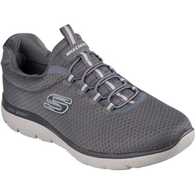 Skechers Homme Summits Espadrilles, Charcoal Mesh/Trim, 45.5 EU - Publicité Skechers Homme Summits Espadrilles, Charcoal Mesh/Trim, 45.5 EU - Publicité