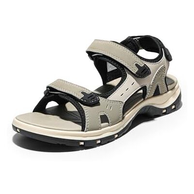 DREAM PAIRS Sandales Randonnée Femme Confort Antidérapantes Respirantes Légères Sport Trekking Marche Outdoor Plage Été,Size 36.5,Beige,SDSA2401W - Publicité DREAM PAIRS Sandales Randonnée Femme Confort Antidérapantes Respirantes Légères Sport Trekking Marche Outdoor Plage Été,Size 36.5,Beige,SDSA2401W - Publicité