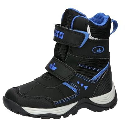 Lico Asker V Botte de Neige, Noir/Bleu, 29 EU - Publicité Lico Asker V Botte de Neige, Noir/Bleu, 29 EU - Publicité