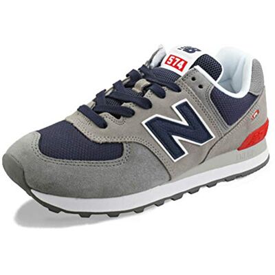New Balance 574v2, Baskets Homme, Gris (Grey/Navy Ead), 38.5 EU - Publicité New Balance 574v2, Baskets Homme, Gris (Grey/Navy Ead), 38.5 EU - Publicité