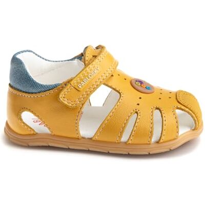 Pablosky Zig Sandales, Citronier, 27 EU Large - Publicité Pablosky Zig Sandales, Citronier, 27 EU Large - Publicité