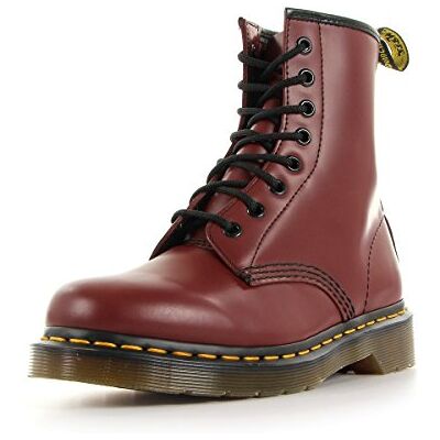 Dr. Martens 8 œillets, Rangers Femme, Rouge Rouge Cerise 001, 36 EU - Publicité Dr. Martens 8 œillets, Rangers Femme, Rouge Rouge Cerise 001, 36 EU - Publicité