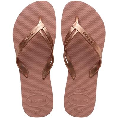 Havaianas Elegance, Tongs Élégantes, Durables et Confortables, avec Lanières Élégantes et Semelle Antidérapante, Femme - Publicité Havaianas Elegance, Tongs Élégantes, Durables et Confortables, avec Lanières Élégantes et Semelle Antidérapante, Femme - Publicité
