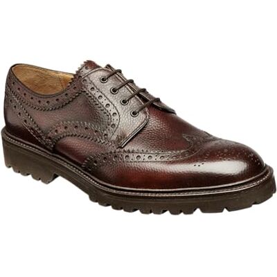 BARKER Exmoor Chaussures richelieu pour homme en cuir fait main, style Oxford, brogue, style britannique classique, 42 1/3 EU - Publicité BARKER Exmoor Chaussures richelieu pour homme en cuir fait main, style Oxford, brogue, style britannique classique, 42 1/3 EU - Publicité