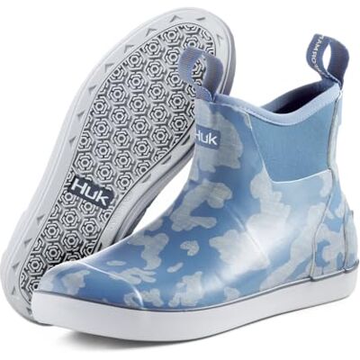 HUK Homme Rogue Wave Shoe High-Performance Fishing & Deck Boot Botte de Pluie, Running Lakes Titanium Blue, 48 EU - Publicité HUK Homme Rogue Wave Shoe High-Performance Fishing & Deck Boot Botte de Pluie, Running Lakes Titanium Blue, 48 EU - Publicité