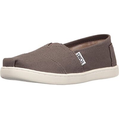 TOMS Unisex Kinder Alpargata Core Flache Slipper, Grau, 34 EU - Publicité TOMS Unisex Kinder Alpargata Core Flache Slipper, Grau, 34 EU - Publicité