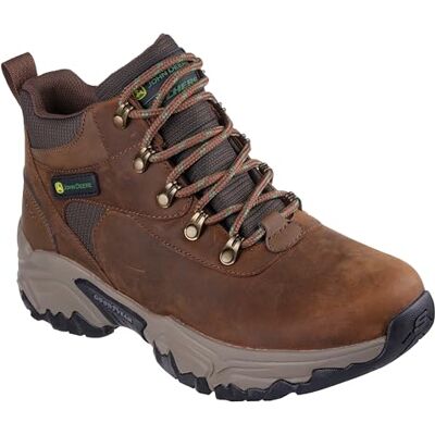 Skechers Homme Terraform Veckman Botte de randonnée, Dark Brown Leather/Duraleather/Mesh/Trim, 44 EU - Publicité Skechers Homme Terraform Veckman Botte de randonnée, Dark Brown Leather/Duraleather/Mesh/Trim, 44 EU - Publicité