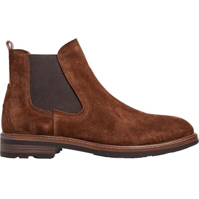 Pepe Jeans Bottines Leeds Chelsea en Cuir Marron - Publicité Pepe Jeans Bottines Leeds Chelsea en Cuir Marron - Publicité