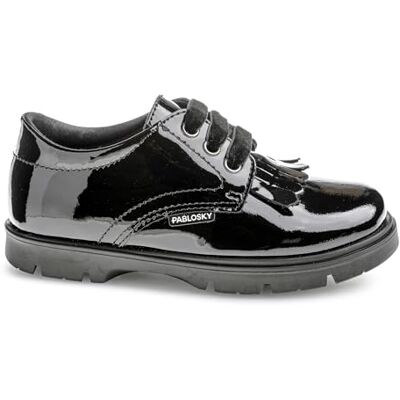 Pablosky Sapiens Plat Oxford, Noir, 35 EU Large - Publicité Pablosky Sapiens Plat Oxford, Noir, 35 EU Large - Publicité